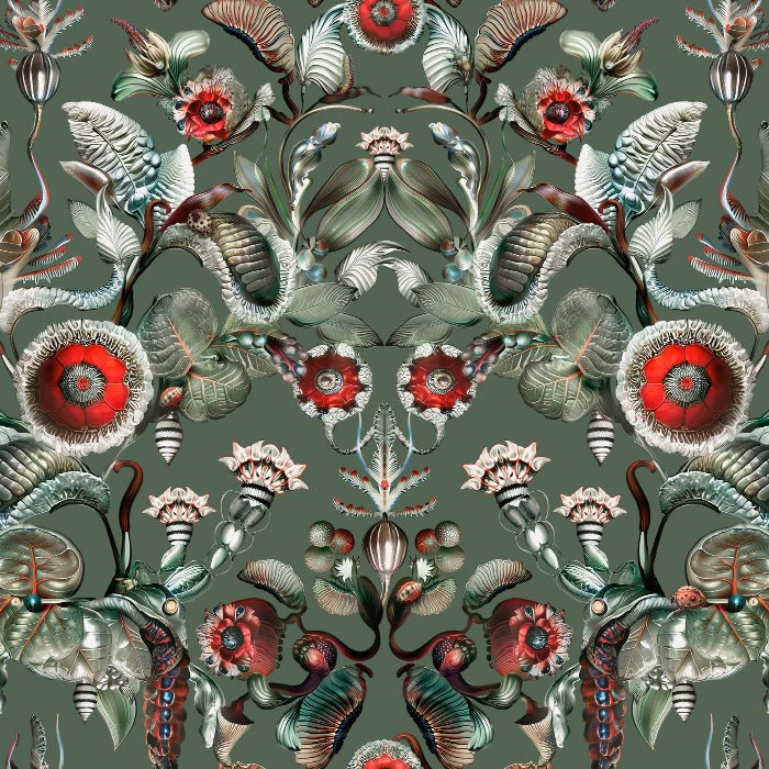 MO5001 Coccinella Bella Moooi Wallcovering Green House Arte - Interieurenverf.nl